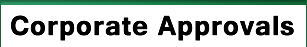 Corporate Approvals